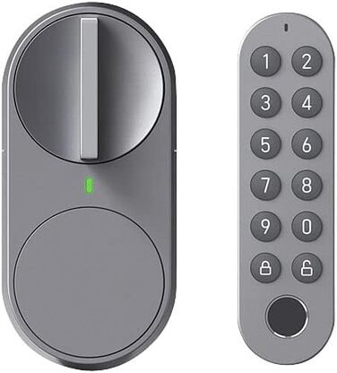 Розумний дверний замок VisorTech з PIN-кодом, відбитком пальця та Wi-Fi керуванням – електронний замок з сенсором для дверей