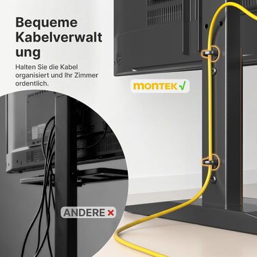 Настільна підставка для телевізора monTEK для LCD LED OLED ТВ від 32 до 65 дюймів