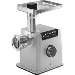 Електрична м’ясорубка WMF Profi Plus 2200Вт з насадками для ковбас, кеббе та печива, 3 диски, реверс
