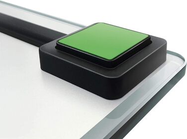 Електронна вага Soehnle Style Sense Compact 300 Slate, чорна, до 180 кг, LCD-дисплей, велика платформа, ультратонкий дизайн