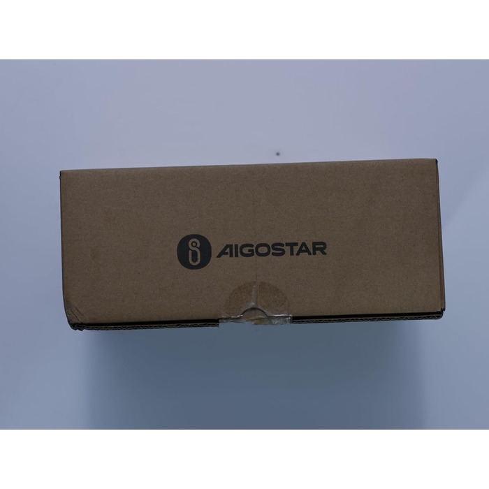 Сендвічниця Aigostar на 2 сендвічі, антипригарне керамічне покриття, автоматичне регулювання температури 180-200°C, індикатори, холодна ручка, 750 Вт, нержавіюча сталь/чорний
