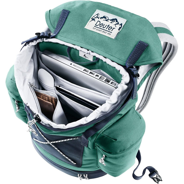 Міський рюкзак Deuter Wengen Vintage 25 л, бірюзово-синій