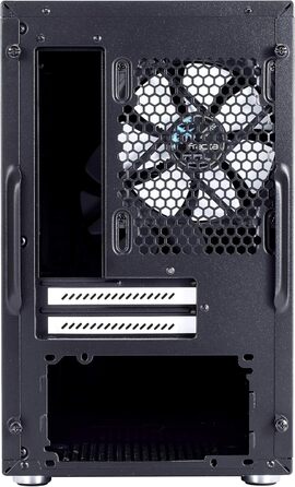 Корпус Fractal Design Define Nano S Black Window для ігрового ПК, міні-тауер з боковим вікном, чорний