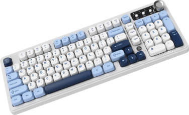 Бездротова клавіатура Ajazz AF98 PLUS Glacier Blue (AF98-PLUS-GB)