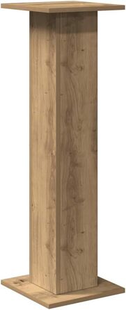 Стійки під колонки vidaXL 2 шт., для Hi-Fi, домашнього кінотеатру, Artisan-Eiche, 30x30x95 см