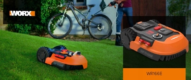 Робот-газонокосарка Worx LANDROID M600 Plus WR166E для площ до 600 м² + Гараж WA0810
