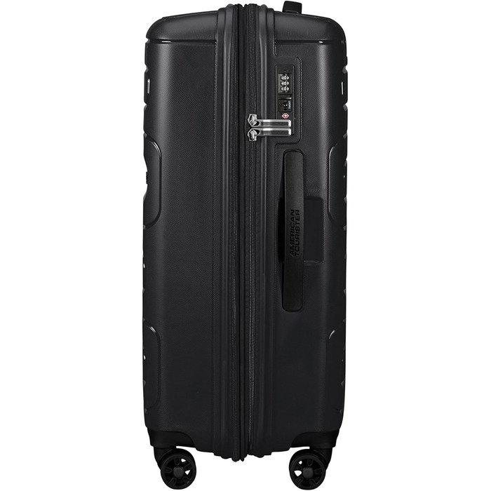 Валіза American Tourister Sunside Spinner 68 розширювана, 3.7 кг, 72.5/83.5 л, чорна, розмір M (67.5 см)