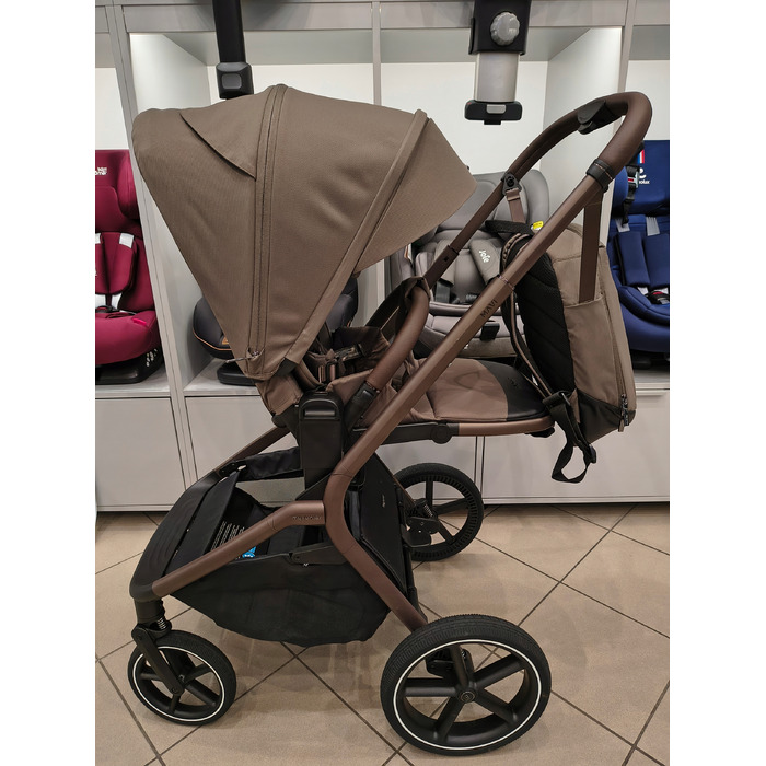 Дитячий візок 2в1 My Junior MAVI (обличям до батьків та по ходу руху), Mocca Brown