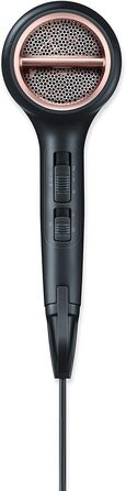 Фен для волосся Beurer HC 80, іонний, 2200 Вт, з насадкою для укладки та дифузором, проти статичної електрики