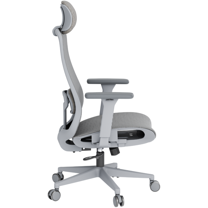 Крісло офісне OfficePro Wave OC670-G-G-G