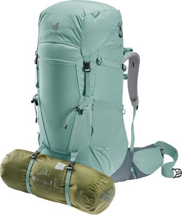 Жіночий туристичний рюкзак Deuter Aircontact Core 45+10 л нефрит-графіт
