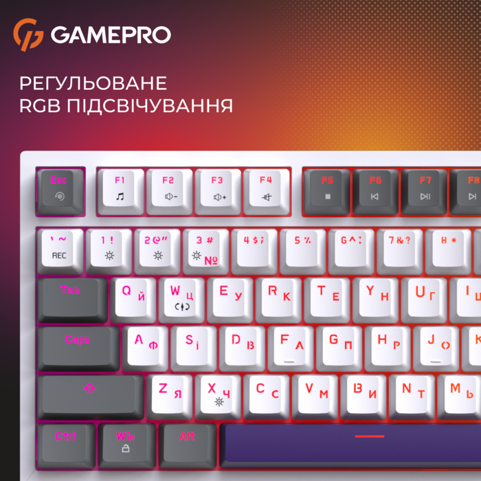 Механічна клавіатура GamePro Genesis Warden (MK160P)