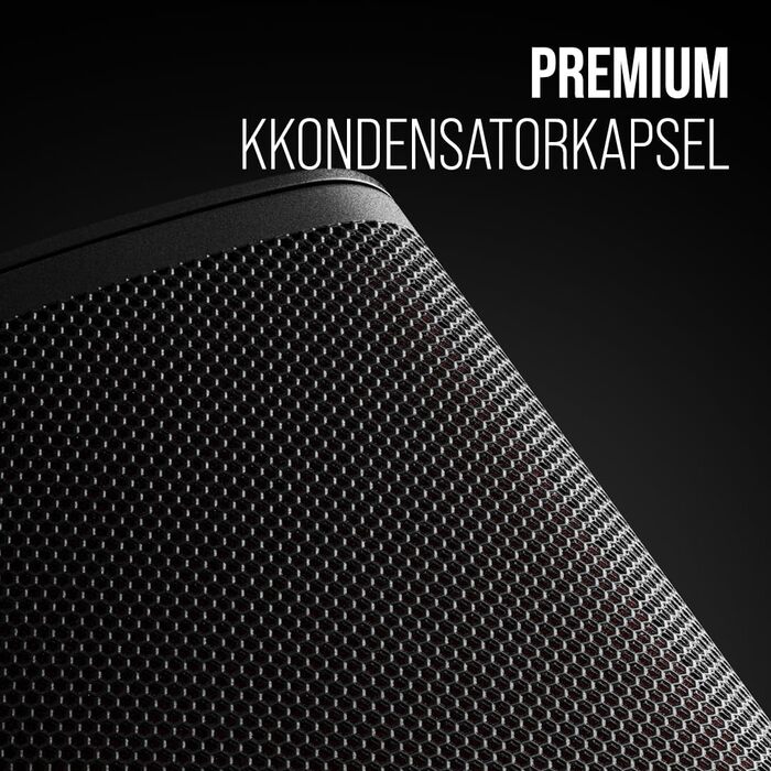 RØDE X XCM-50 Професійний USB конденсаторний мікрофон для стрімерів і геймерів, чорний, з віртуальним мікшером