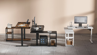 Комп’ютерний стіл з електрорегулюванням висоти OfficePro ODE119WB