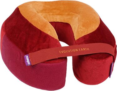 Подушка для шиї Cabeau Evolution Earth 25 см, Fire, дорожня ортопедична