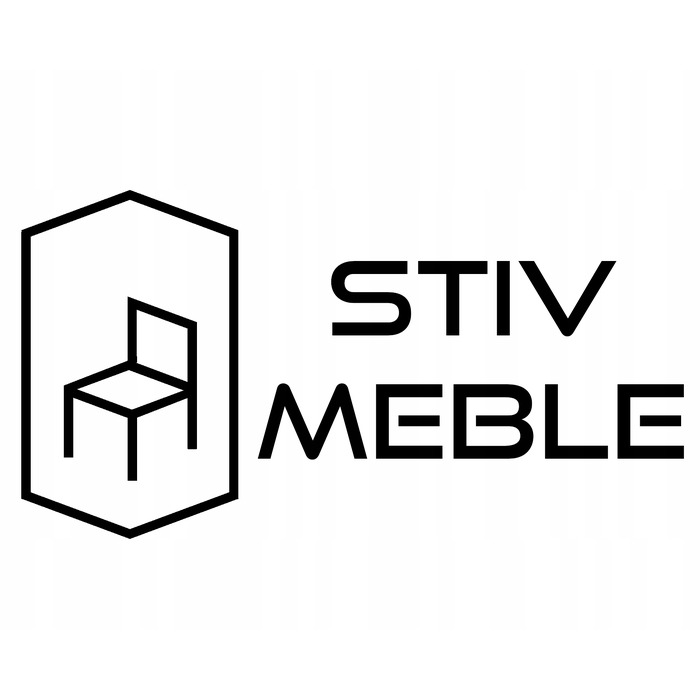 Стелаж Stiv-Meble, білий, 60 x 189 x 30 см