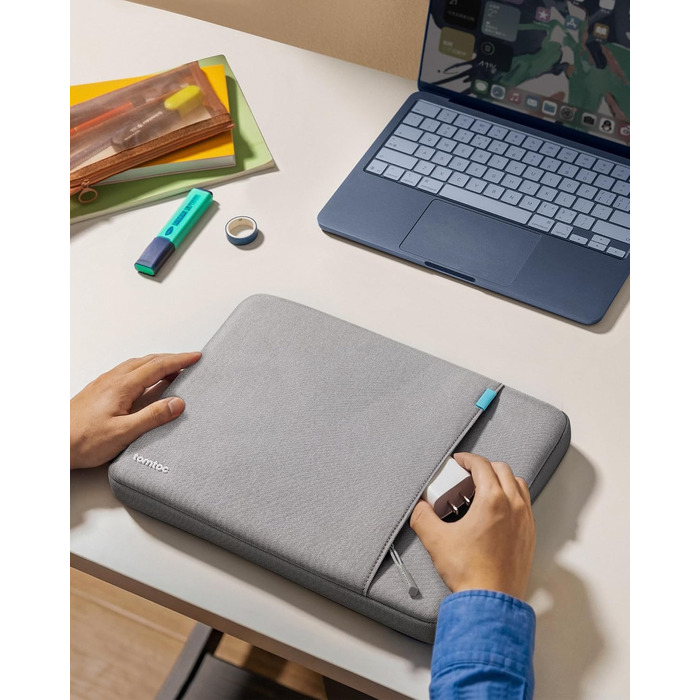 Захисний чохол-сумка tomtoc 360° для MacBook Air 15