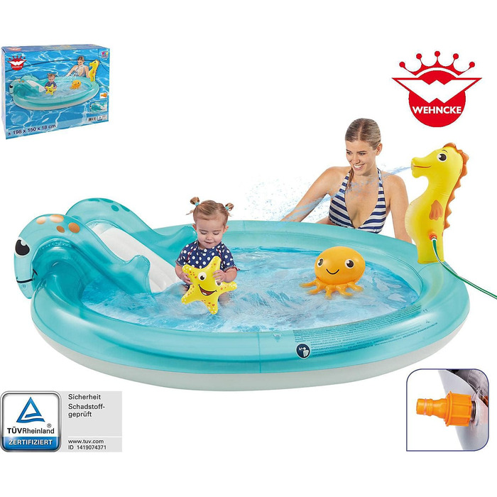 Дитячий басейн Happy People Ocean Pool, сірий, 77756