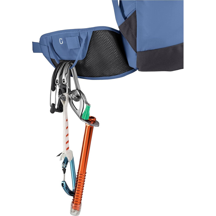 Жіночий експедиційний рюкзак Deuter Gravity Expedition 45+ SL, 45 л, синьо-сірий