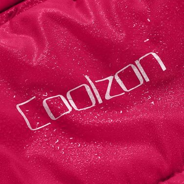 Спальний мішок Coolzon для кемпінгу, 3-4 сезони, для дорослих, компактний, червоний