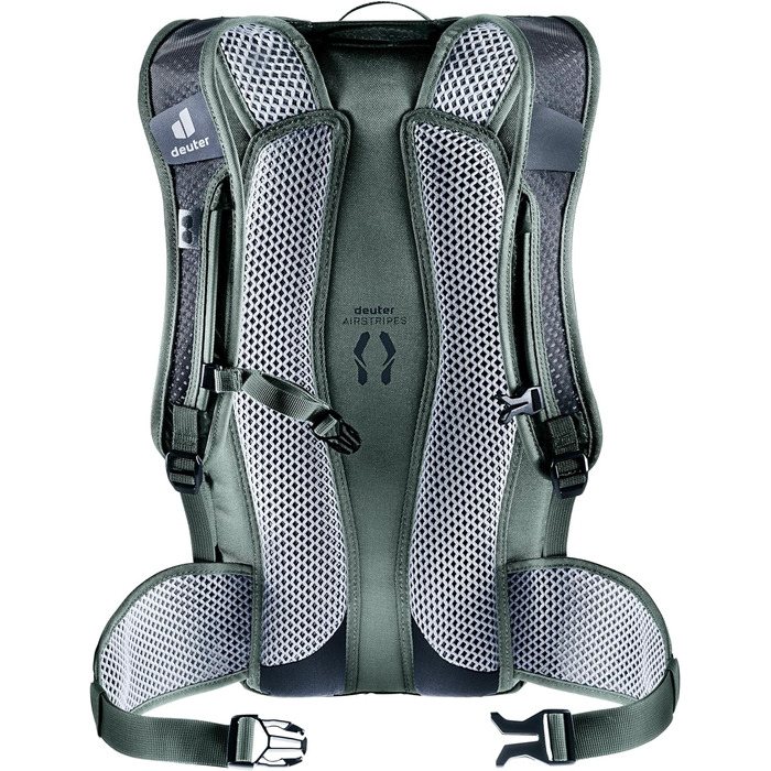 Велосипедний рюкзак Deuter Race 16 л, зелений, легкий