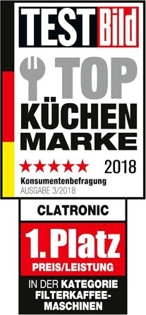Кавоварка Clatronic KA 3733 з термочашкою 400 мл для автомобіля, фільтраційна, нержавіюча сталь, компактна