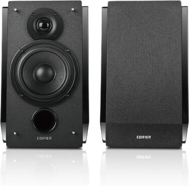 Активні полочні колонки Edifier R1850DB з Bluetooth та оптичним входом, студійні монітори 2.0 з підсилювачем та виходом на сабвуфер