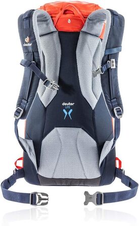 Рюкзак deuter Guide Lite 24 л унісекс, для походів, папайя-синій