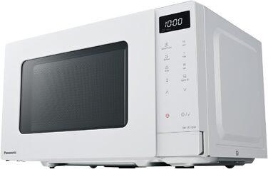 Мікрохвильова піч Panasonic NN-ST21QWEPG 20л, 800 Вт, біла - соло, з автоматичним розморожуванням та 11 програмами