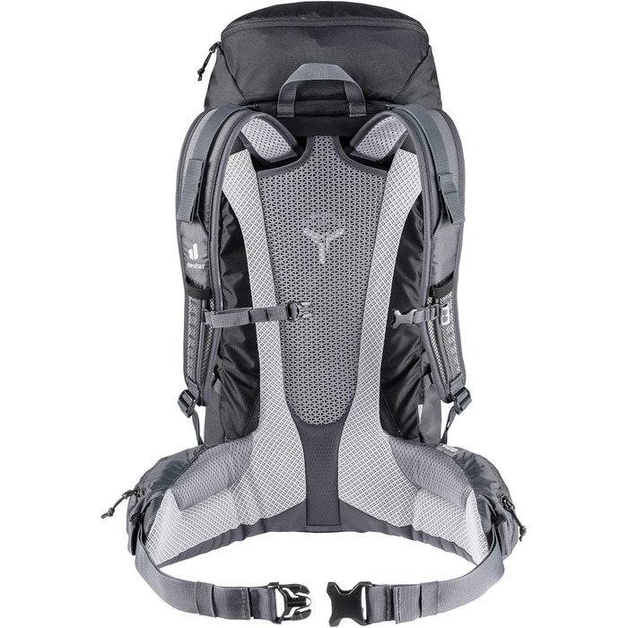 Рюкзак Deuter Futura Pro 42 EL, 42 л, чорний/графіт, для трекінгу та походів, великий розмір