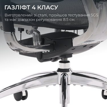 Крісло офісне Sihoo DORO S300 Mesh Dark Grey