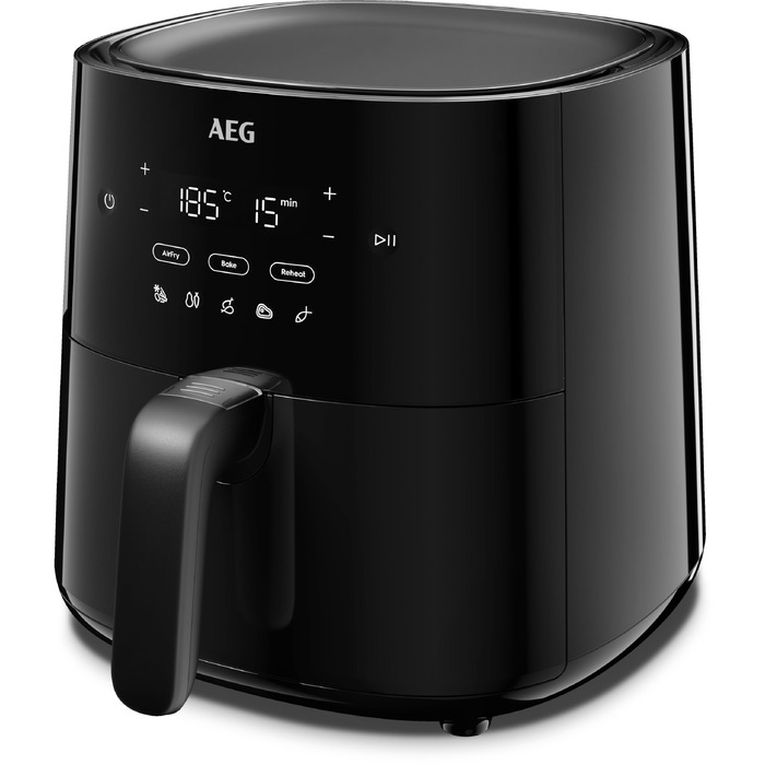 Аерофритюрниця AEG AAF7B Heissluftfritteuse 7000 Serie 6000, 3.3 л, чорна