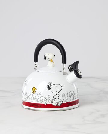Електричний чайник Lenox Chef Snoopy з нержавіючої сталі, багатоколірний, серія Casual