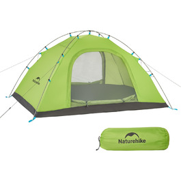 Намет Naturehike P-Serie для кемпінгу, 2-місний, 4 сезони, ультралегкий, антивіковий, сімейний, для походів і активного відпочинку