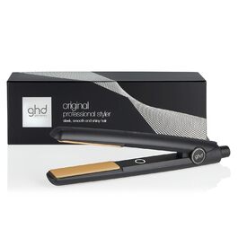 Випрямляч для волосся ghd Original - для гладкого, шовковистого та м'якого волосся з блиском, без пошкодження від високих температур, для всіх типів волосся, чорний (стара упаковка)