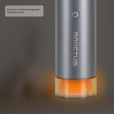 Портативний автопилосос Genius Invictus ONE 2в1 з набором для столу, повітряним насосом і повітродувкою, для прибирання авто, столу, комп'ютера, шерсті тварин, з HEPA-фільтром, до 20 хв роботи, 9 предметів