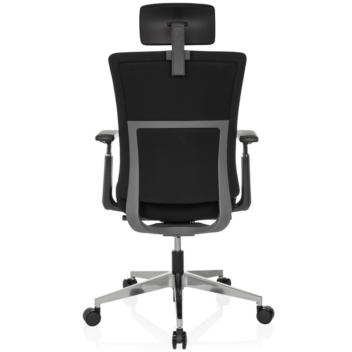 Офісне крісло / поворотне крісло CAPTIVO PRO тканина чорний hjh OFFICE