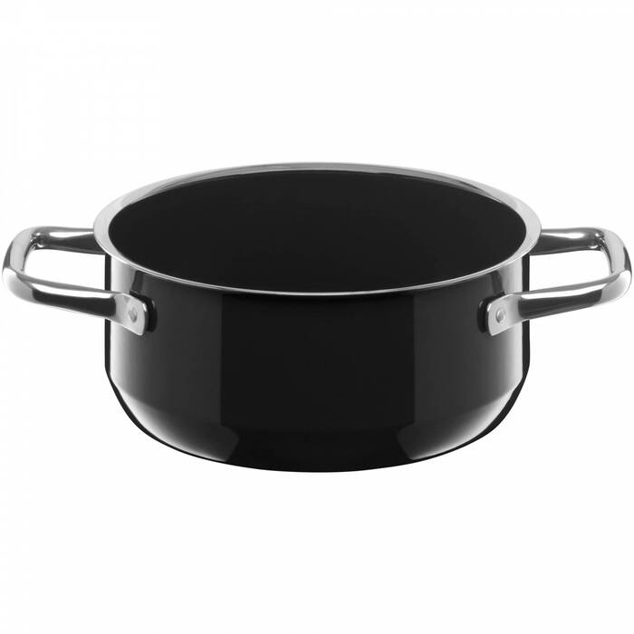 Каструля 18 см, чорна Compact Silit