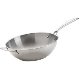 Wok Napoleon 12 дюймів з нержавіючої сталі