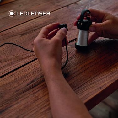Ledlenser ML4 ліхтар-лампа для кемпінгу, 300 люмен, до 45 годин, акумуляторна, з магнітним зарядним кабелем