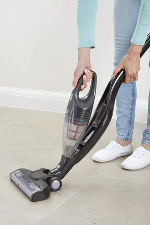Автомобільний пилосос Black+Decker Dustbuster Flexi PD1200AV 12V, безмішковий, з гнучким шлангом, насадками та адаптером для прикурювача