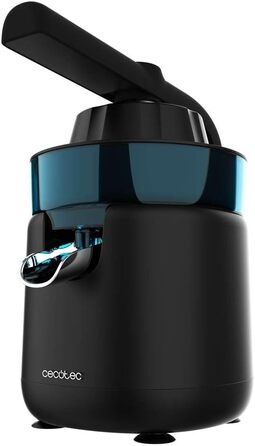 Citruspresse електрична Cecotec EssentialVita Hyden 120 для апельсинів та цитрусових, 120 Вт, чорна