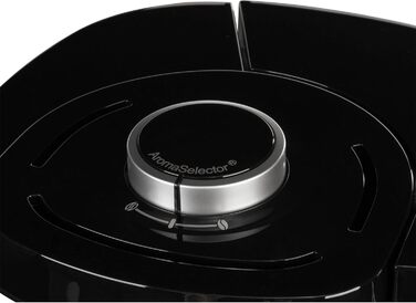 Кавоварка Melitta Look Timer з термокухлем, таймером, антикрапельною системою, на 10 чашок, чорна