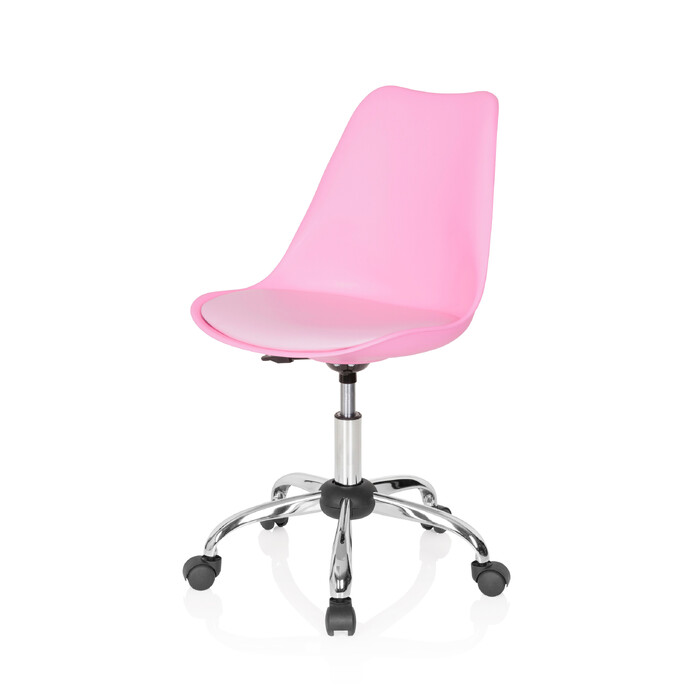 Офісне крісло FANCY PRO, рожеве, hjh OFFICE