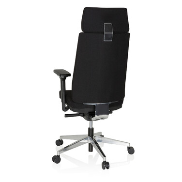Офісне крісло MOVE-TEC PRO 3D, тканина, чорний колір / чорний колір, hjh OFFICE