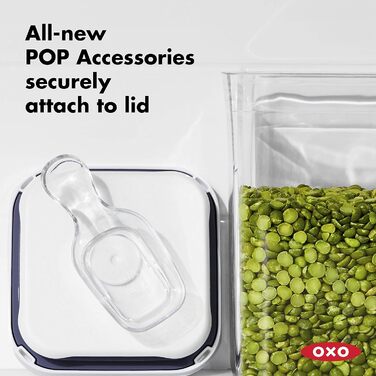 Набір контейнерів OXO Good Grips Mini-Pop, 4 шт, прозорий пластик