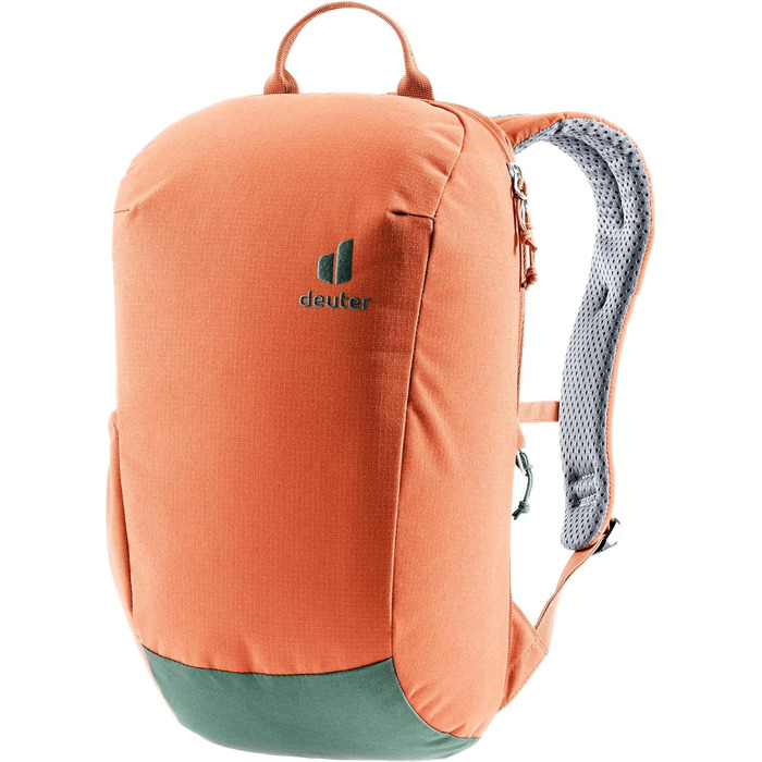 Рюкзак Deuter Step Out 12 л, каштаново-зелений, міський, для щоденного використання