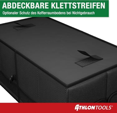 Органайзер у багажник авто XXL ATHLON TOOLS — складаний автомобільний органайзер для речей