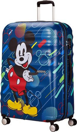 Валіза American Tourister Wavebreaker Disney Spinner 77 см 96 л Міккі Маус мультиколор