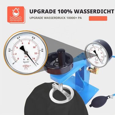 Кругле покривало для басейну Poolabdeckung 420D Ø310 см для басейнів Ø260-305 см, водонепроникний захисний тент з люверсами